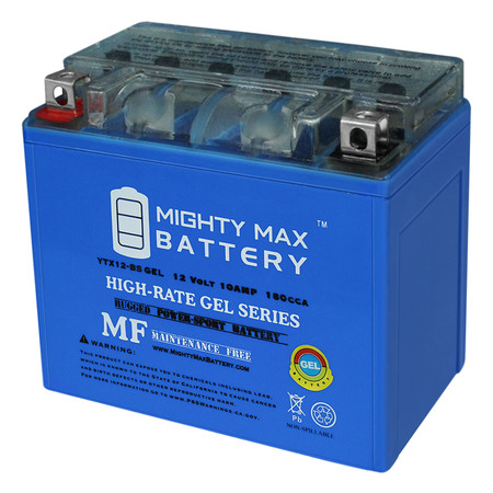 MIGHTY MAX BATTERY YTX12-BSGEL210